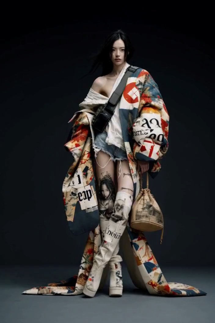 Minimalist High Fashion Editorial Poster