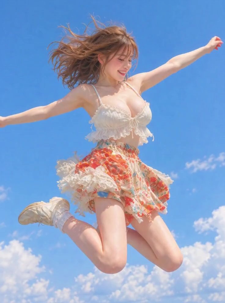 Leap into the Blue Sky