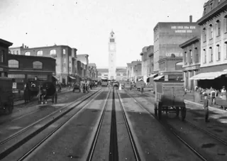 Blender Recreation of 1906 Market Street San Francisco