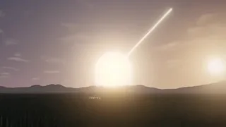 Cinematic Interactive Explosion With Shockwave Aftermath