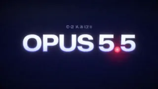 Opus 5.5 Retro-Futuristic Launch Video With CRT Effect