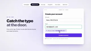 Modern SaaS Motion Graphics for Email Verify Tool
