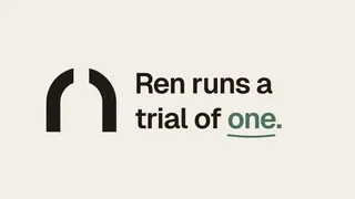 30-Second Motion and Sound Design Piece for Ren
