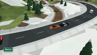 Original Top-Down Arcade Racing Game With Boost