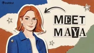 Storyboard frames depicting a papercut character animation, showing a portrait, folding polaroid, challenge reveal, and final 'MAKE YOUR OWN WORLD' message.