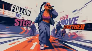AI-generated visual effects for a music video, showcasing dynamic and high-quality imagery.