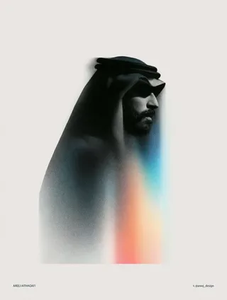 An intriguing visual showcase highlighting a distinct artistic style created through advanced AI generation techniques.