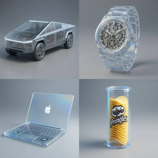 a fully transparent [product]...