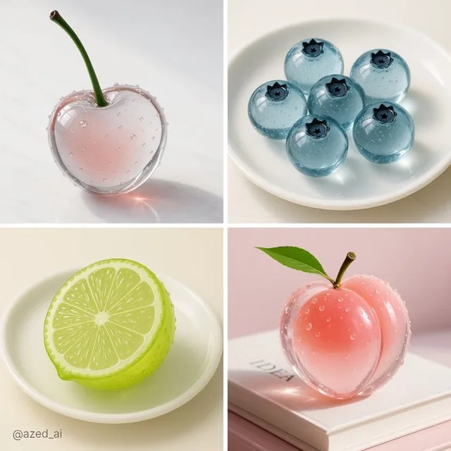 Hyper-realistic [fruit name] m...