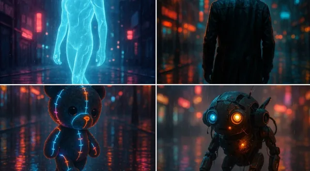 A cinematic rendering of [subj...