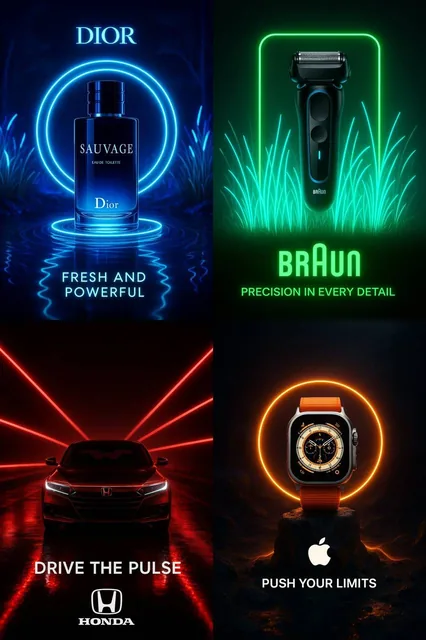 Create a cinematic advertiseme...