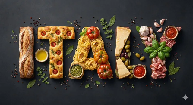 A high-quality digital illustration of the word [COUNTRY NAME] spelled in bold, uppercase letters. The typography is scu