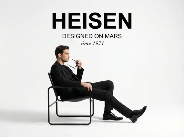 A minimalist studio photograph fashion ad. At the top center, the bold sans-serif text "[TEXT]" is positioned above the