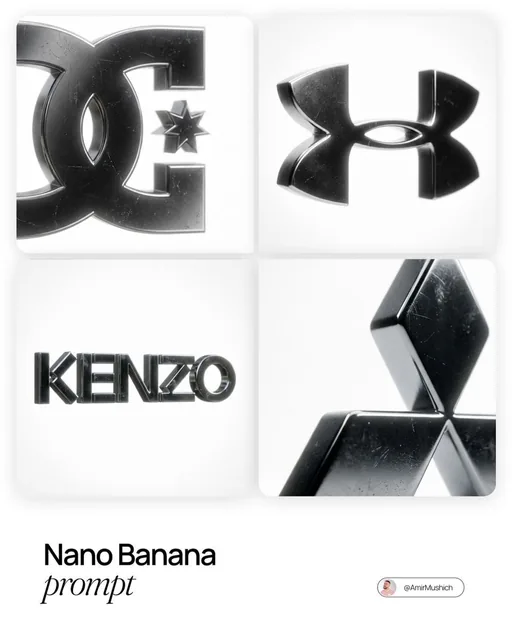 [BRAND NAME], the official trademark logo rendered strictly as a solid 3D object, maintaining the exact original vector