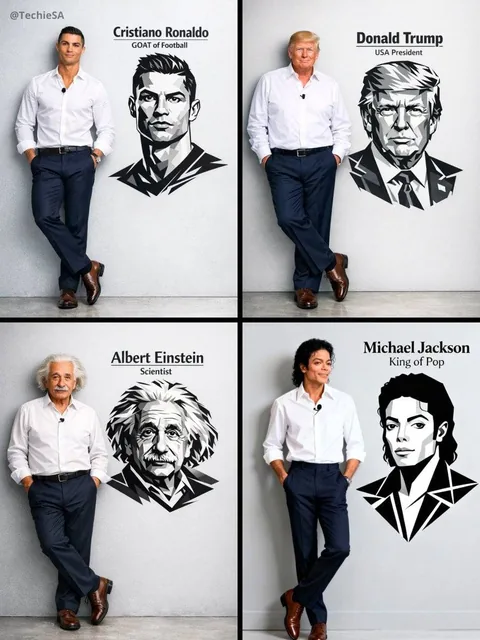 Ultra-realistic 8K full body portrait of [PERSON’S FULL NAME], wearing a clean and pressed white social shirt with folde