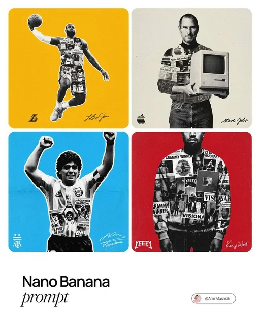 [Lebron James]. Act as a graphic designer specializing in "Modern Vintage" sports and music memorabilia posters.
