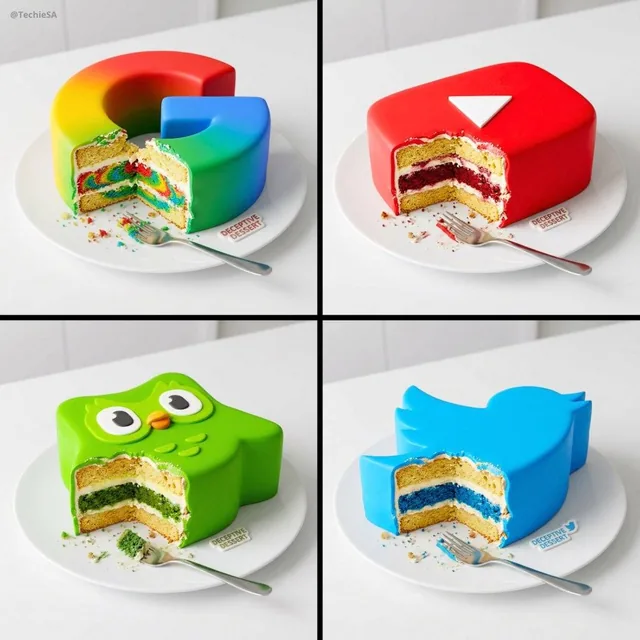 Generate a hyper-realistic digital illustration of a cake meticulously stylized to resemble a [LOGO] resting on a pristi