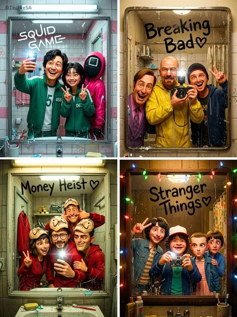 High-quality stylized 3D CGI Pixar-style render, vertical 3:4 composition, the most iconic characters from [SHOW/MOVIE]