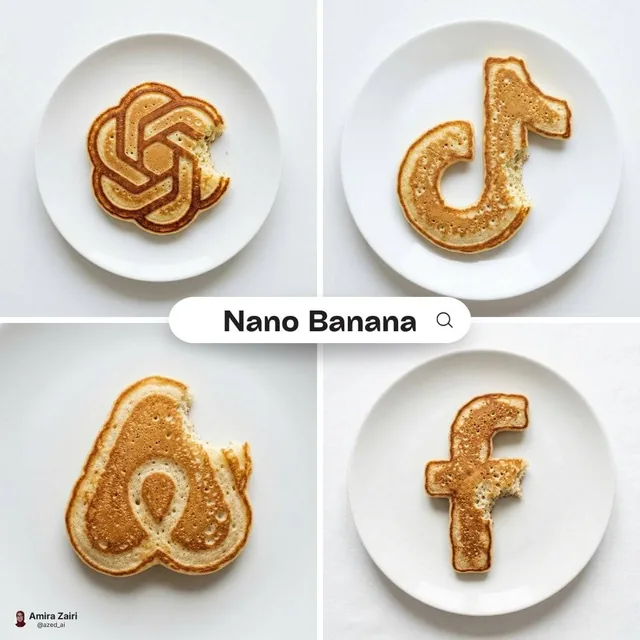 hyper-realistic food photography of a pancake shaped precisely like the [brand name] logo, natural golden-brown pancake