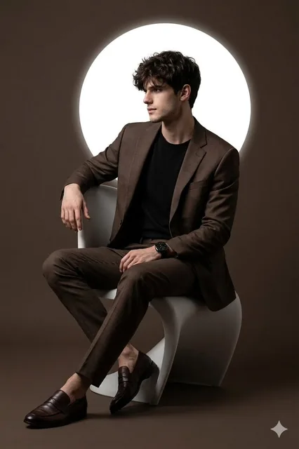 Use The Uploaded Reference Photo As The Model For The Face, Hairstyle, And Beard, Keeping Them Exactly As In The Referen