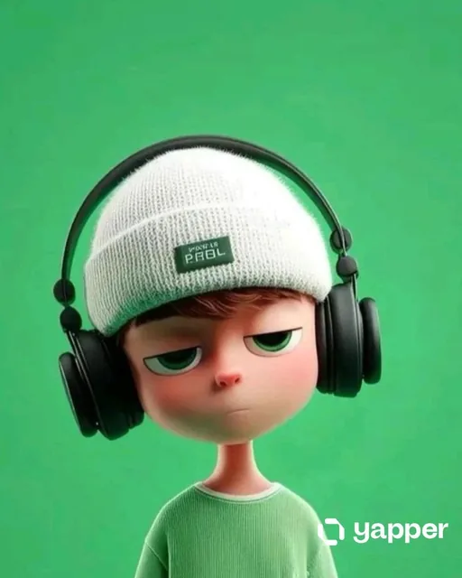 A stylized 3D cartoon boy character with a minimal, Pixar-like design, pale skin, slightly oversized head, and a slim bo