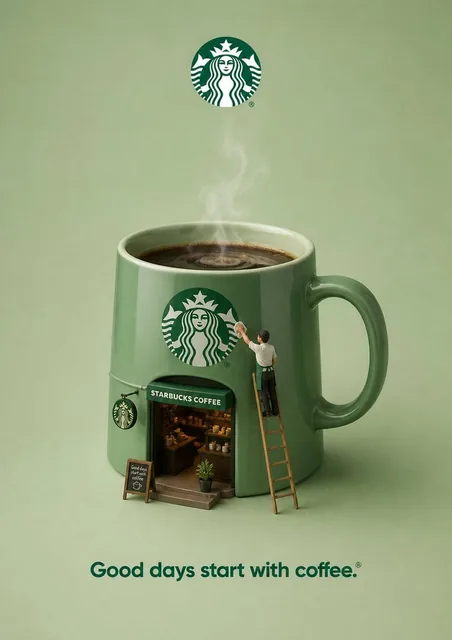 Create a creative 3D advertisement for [ type here any brand ], featuring a surreal object made from elements of the bra