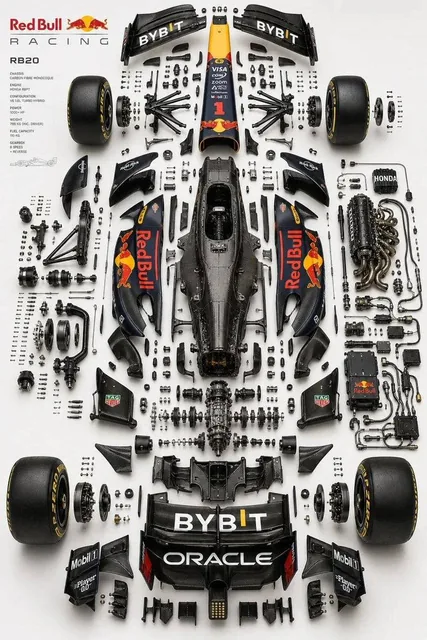 Place the primary chassis or structural platform perfectly centered as the core spine, and position the main body shell