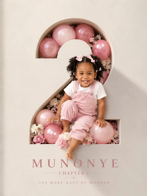 Professional luxury birthday poster, 3:4 ratio. Entire frame filled with a premium off white luxury paper textured wall.