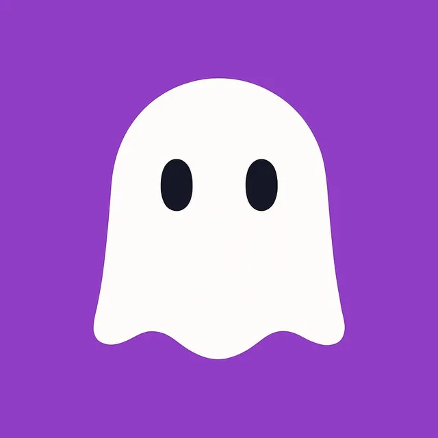 A cute cartoon ghost is the ab...