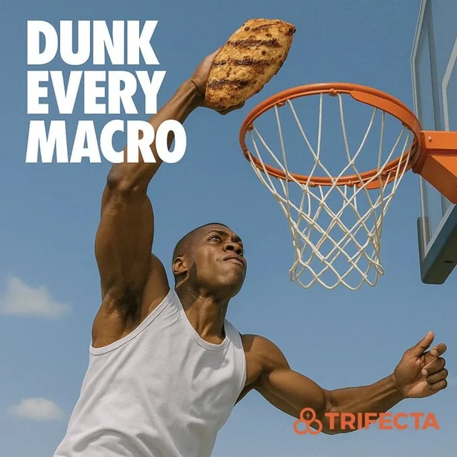 Muscular African man dunks a...