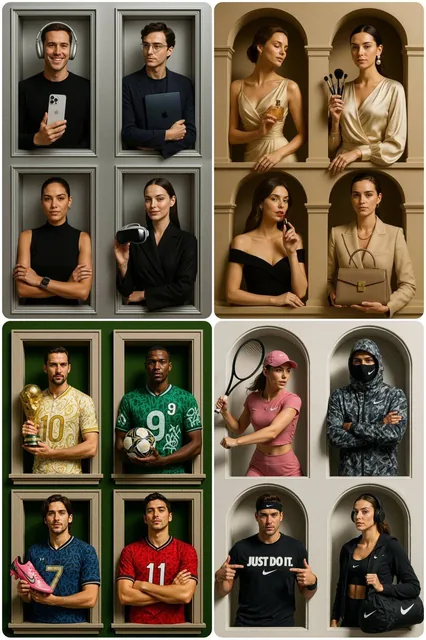 A luxury [BRAND TYPE] brand ad...