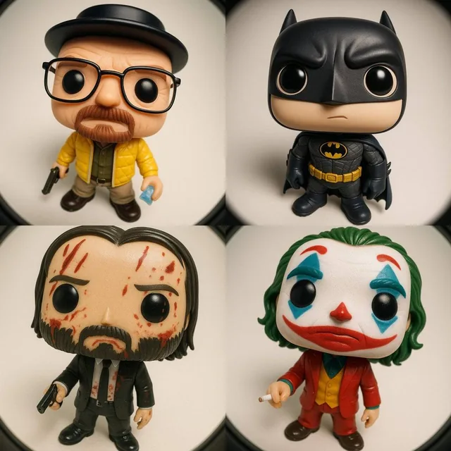 Funko Pop–style vinyl figure o...