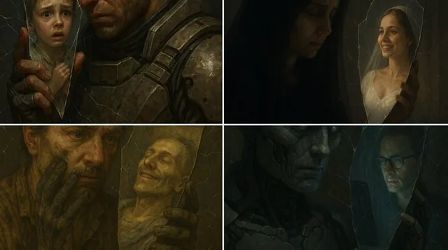 A close-up of [SUBJECT 1] hold...