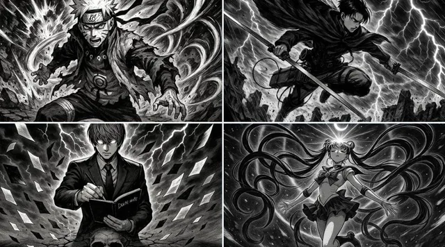 Highly dramatic and epic black...