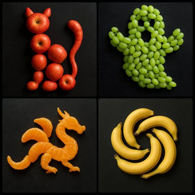 Create an image by arranging [...