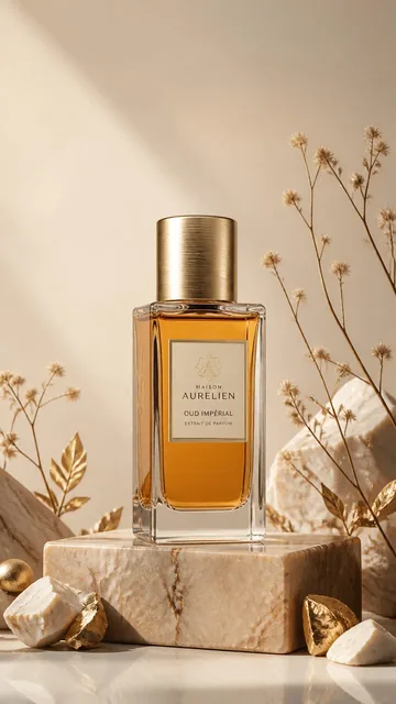 A highly distinctive luxury perfume packaging concept designed for premium retail shelves and online beauty marketplaces