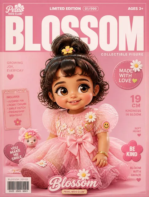 Transform the input image into a premium designer collectible-art toy aesthetic. Preserve the subject's identity, pose,