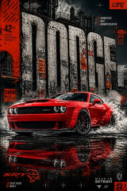 MASTERPIECE AUTOMOTIVE POSTER featuring a [CAR MODEL] finished in [PRIMARY COLOR], dominating the foreground with an agg