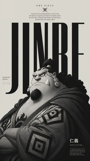 Minimalist editorial poster design featuring **[character name]** from **[franchise]**. Large monochrome portrait occupy