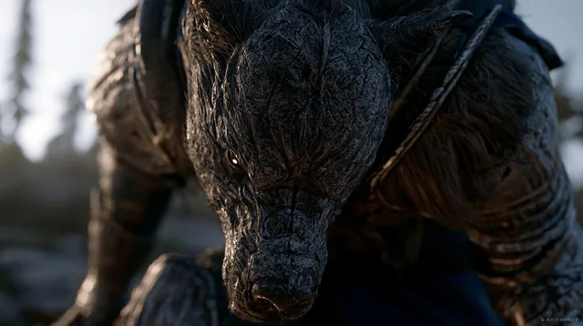 A noble knight in armor easily overcomes all four forces, understanding them as a single system. Cinematic realism, impr