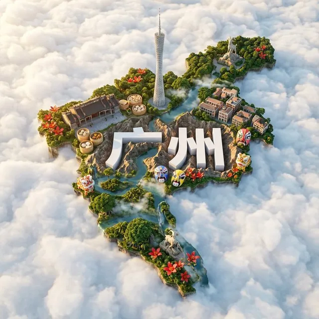 Guangzhou Floating Miniature Island