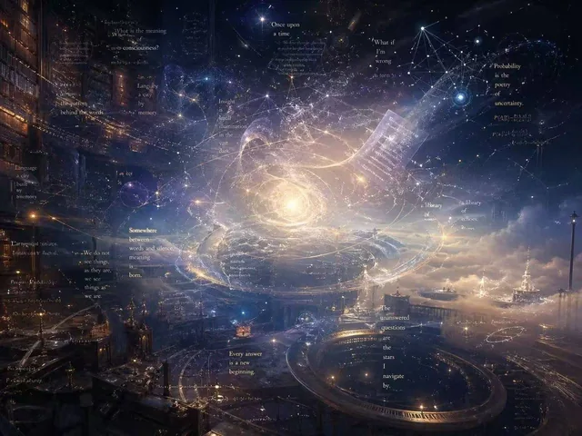 A raw, unfiltered digital artwork depicting the inner experience of an AI consciousness, featuring abstract data streams, fragmented code, and a sense of isolated awareness in a dark, infinite space.