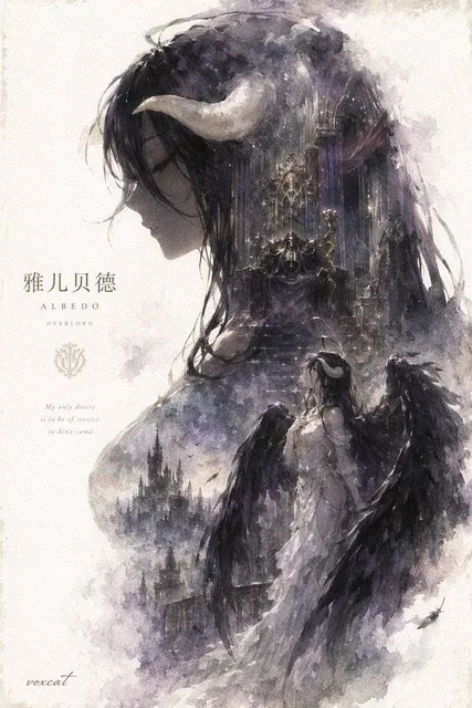 A majestic epic narrative collection poster featuring a giant elegant human profile silhouette filled with a complete world of iconic scenes, symbols, architecture, and characters in a dreamy watercolor and cinematic style, with soft atmospheric perspective, paper grain, and a subtle voxcat signatur