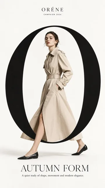A refined couture magazine cover featuring a central model in elegant fashion, with masthead-style typography and a polished editorial mood, suitable for a luxury brand campaign.