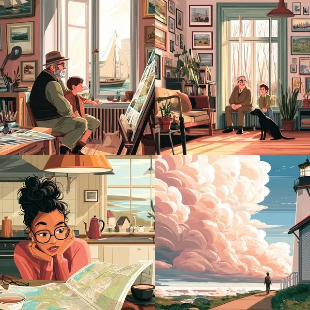Whimsical Mid-Century Narratives