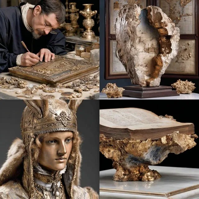 Opulent Gilded Elegance