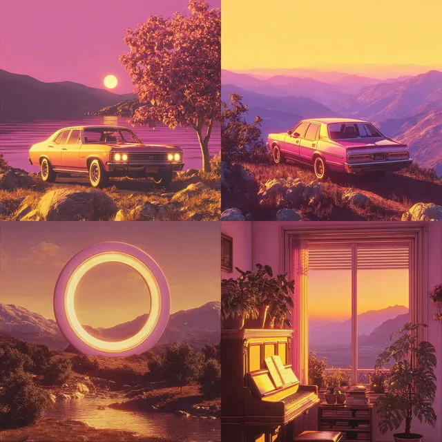 Retro Dreamscape Visions
