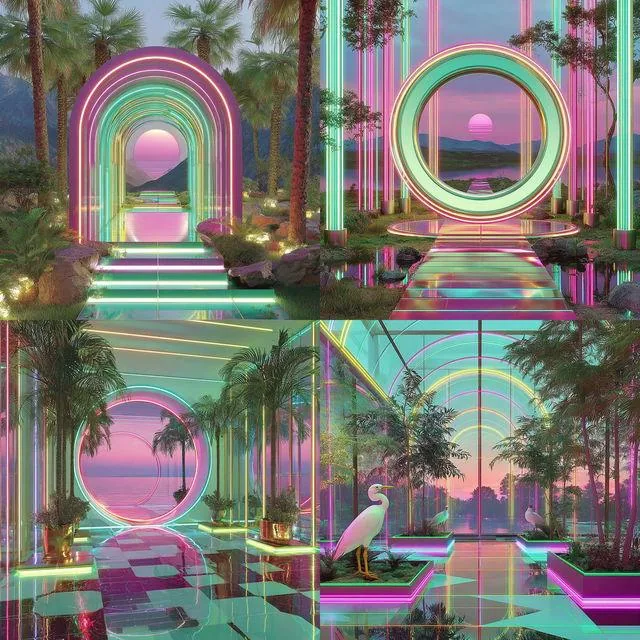 Neon Dreamscape