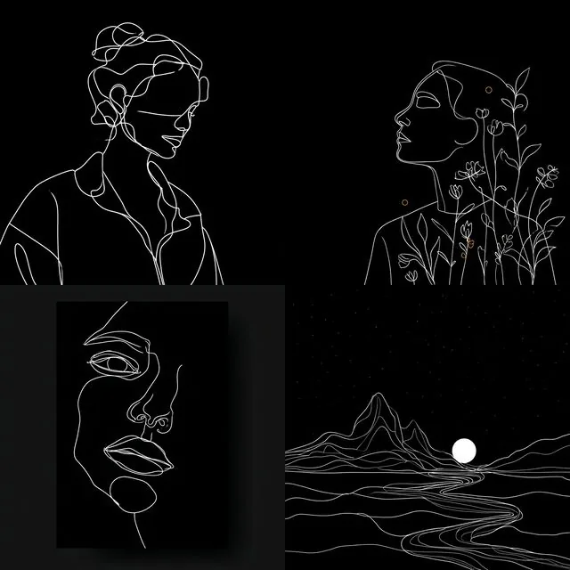 Elegant Line Minimalism