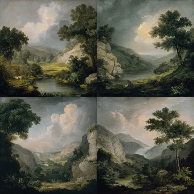 Romantic Pastoral Elegance